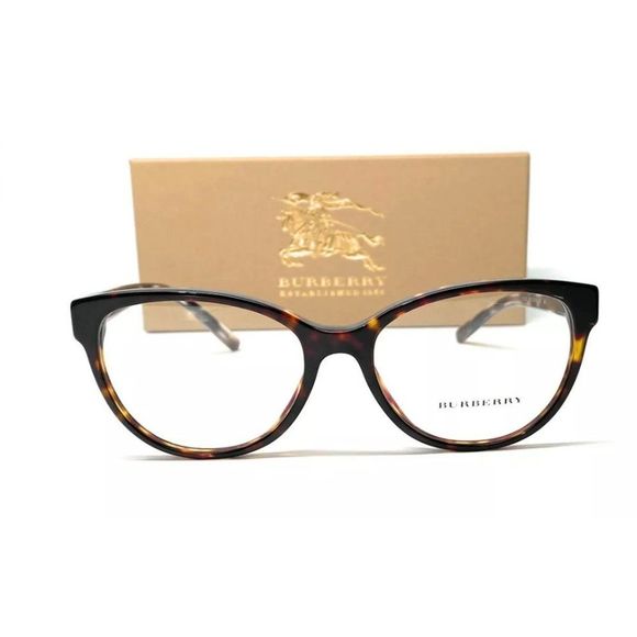 Burberry Women's Dark Havana Eyeglasses! - Picture 2 of 4